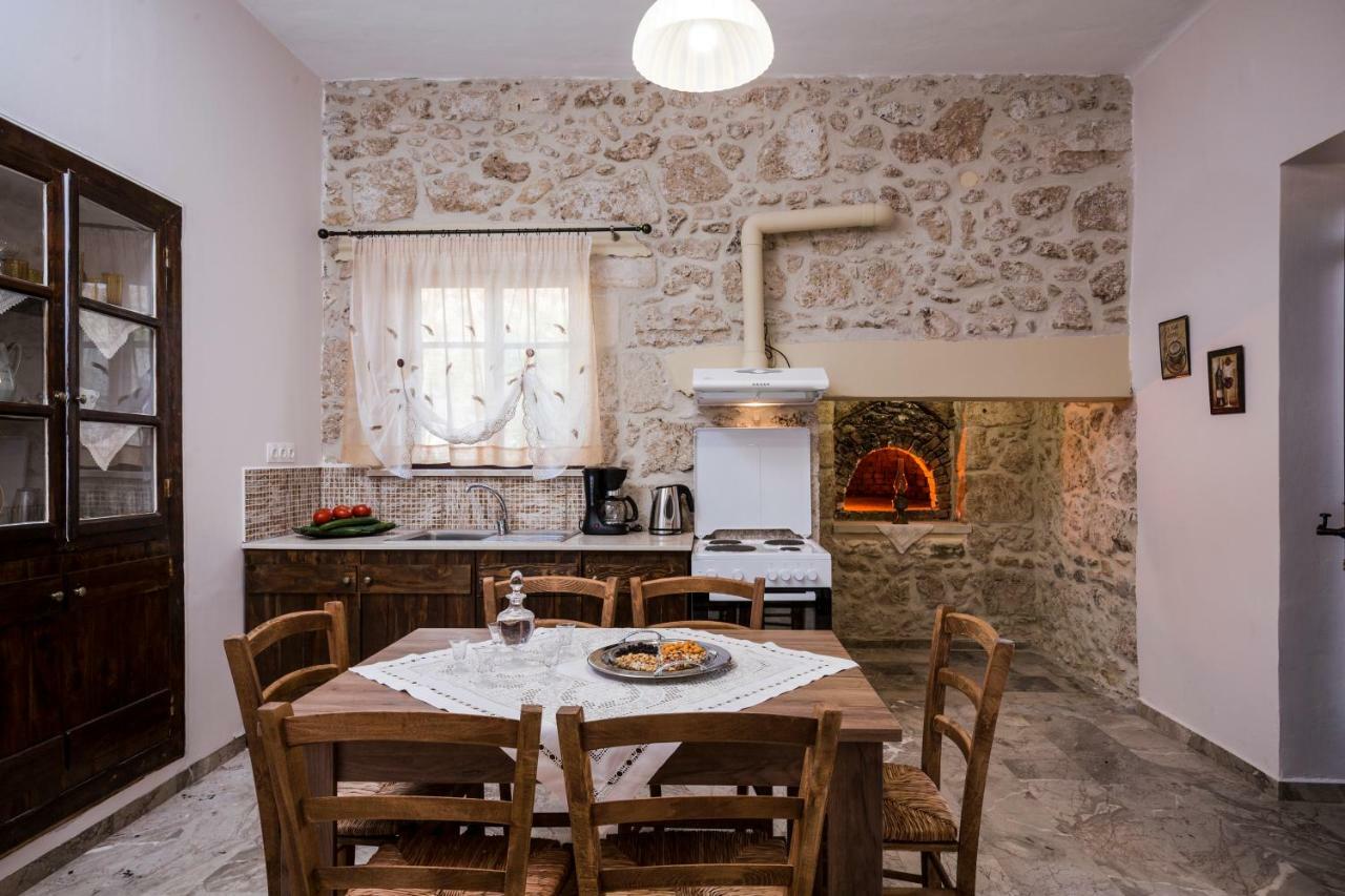 Nepheli Stone House Villa Plátanos Buitenkant foto